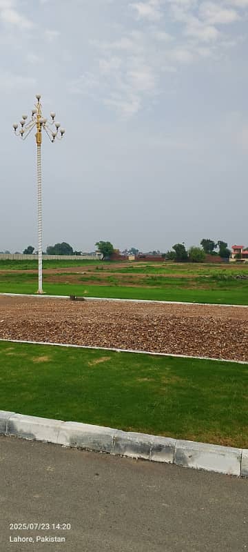 Prime Location 4 Marla Plot for Sale In AlGhani Garden Phase 6 square avenue