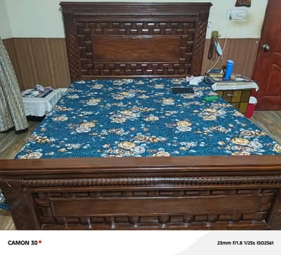 Bed king size without foam