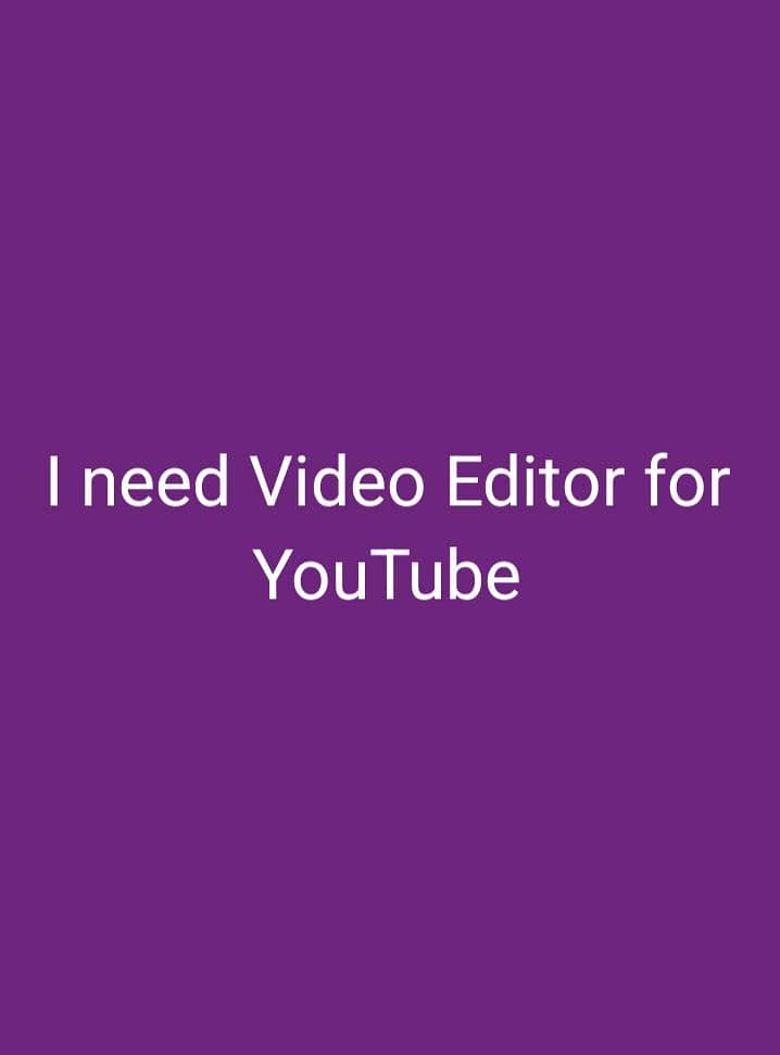 YouTube Editor 0