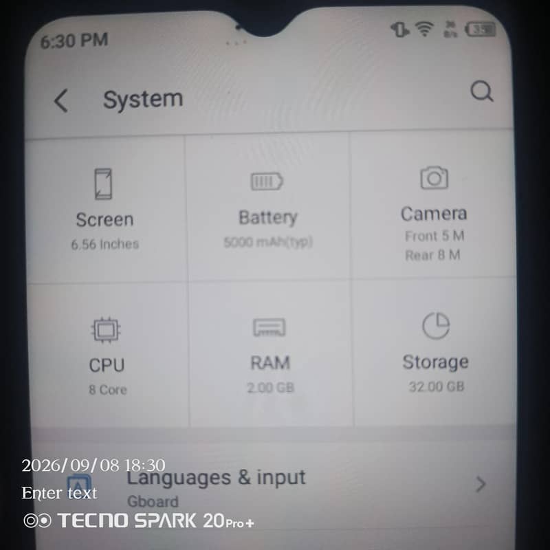 Itel Vision 3 1