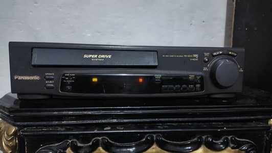 Panasonic original Japan VCR. never open or repair. original cables.