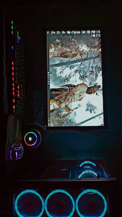 Gaming PC Setup | Ryzen 5 3600X | RX 5600 XT 6GB | 27" HP Monitor