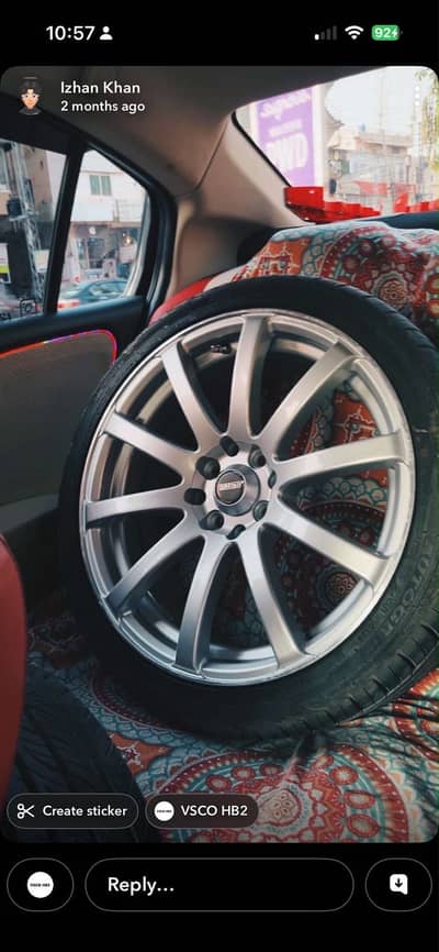 Urgent sale 17 inch rims alloy