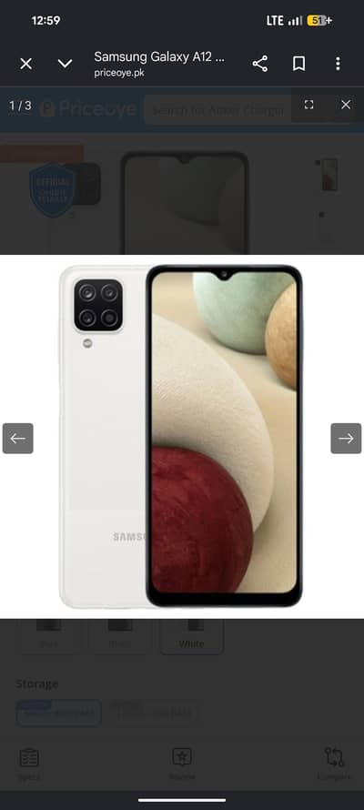 Samsung Mobile A12