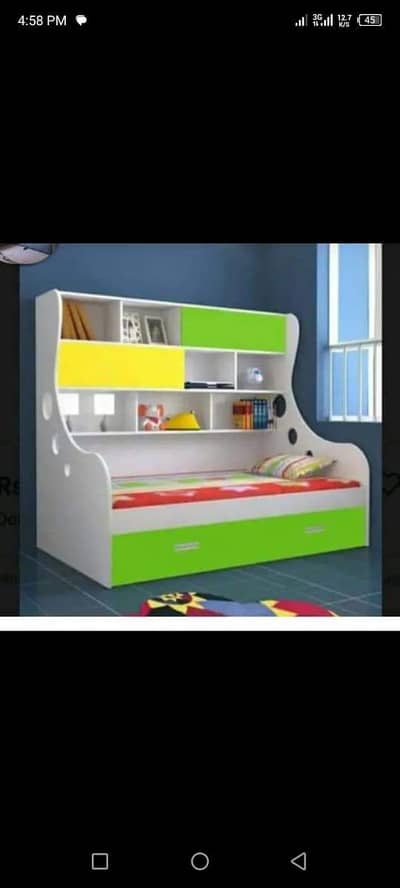 Bunk bed | Kid wooden bunker bed | Baby bed | Double bed | Triple bed