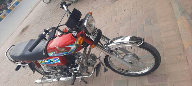 Honda CD70 All Punjab nmbr with complete documents in westridge