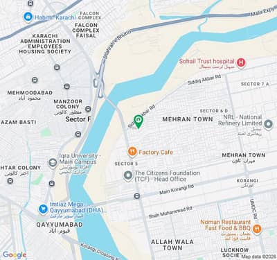 Industrial Land Of 240 Square Yards In Mehran Town For Rent