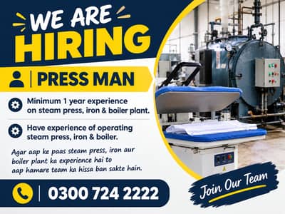 Pressman - Steam Press - Steam Iron