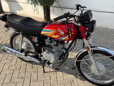 Honda CG 125 Model 2026 – Islamabad Registered – Low Mileage