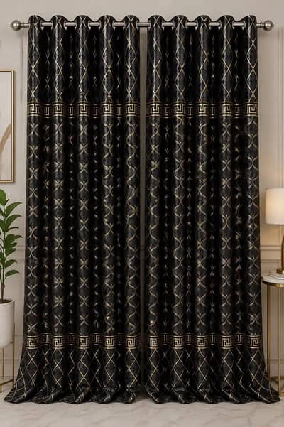 Premium Royal Texture Velvet Curtains