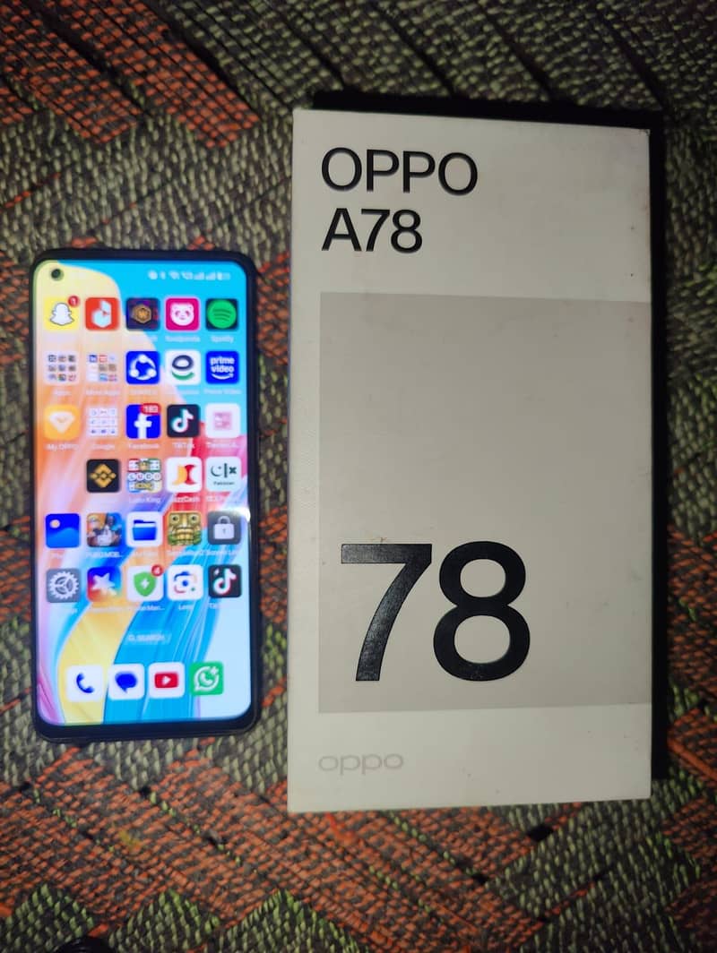 OPPO A78 0