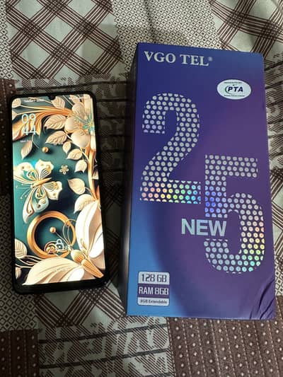 VGO Tel 25 | 8GB RAM + 128GB Storage | 6000mAh Battery | 50MP Camera