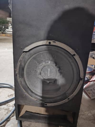 amplifier+Kenwood basser