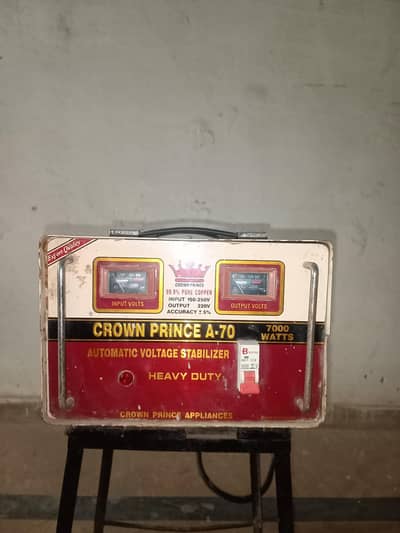 Crown Prince A-70 have duty Staplizer 7000w 99.9% Pure copper.