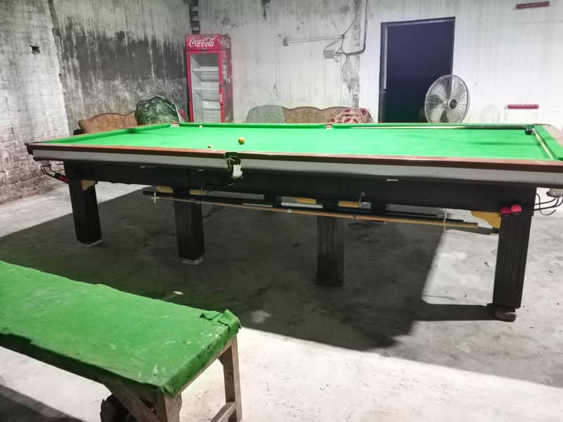 snooker table 6/12 1