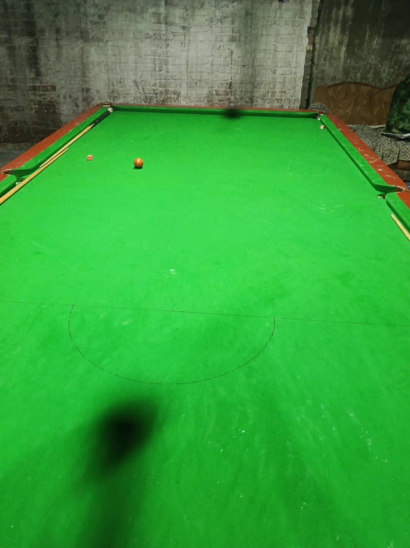 snooker table 6/12 3