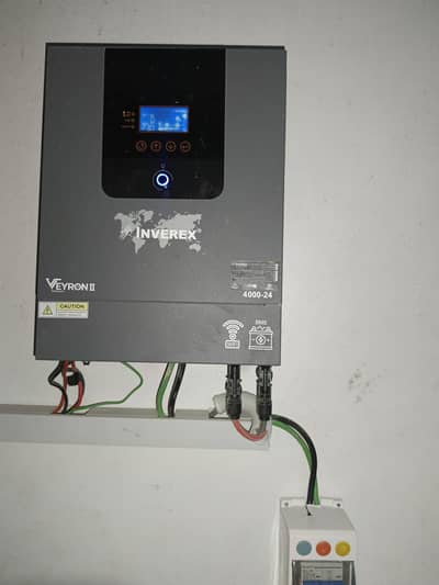 inverex hybrid inverter veyron II 4kw ( 24v)