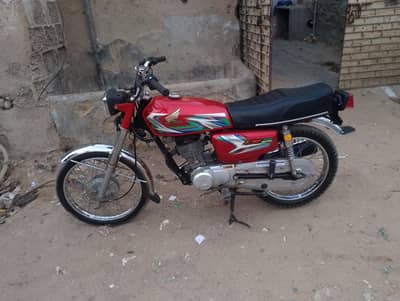 Honda 125 2023 model karachi num