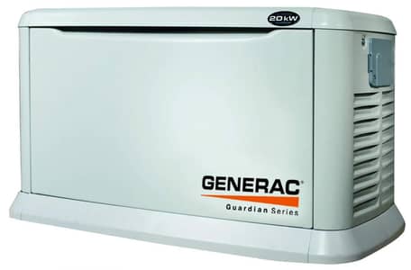 generator generac gas good condition