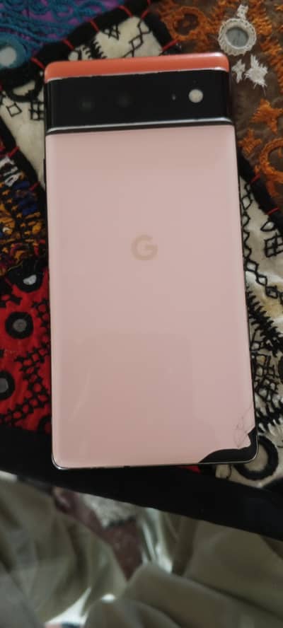 Google Pixel 6 non pta back krak finger off