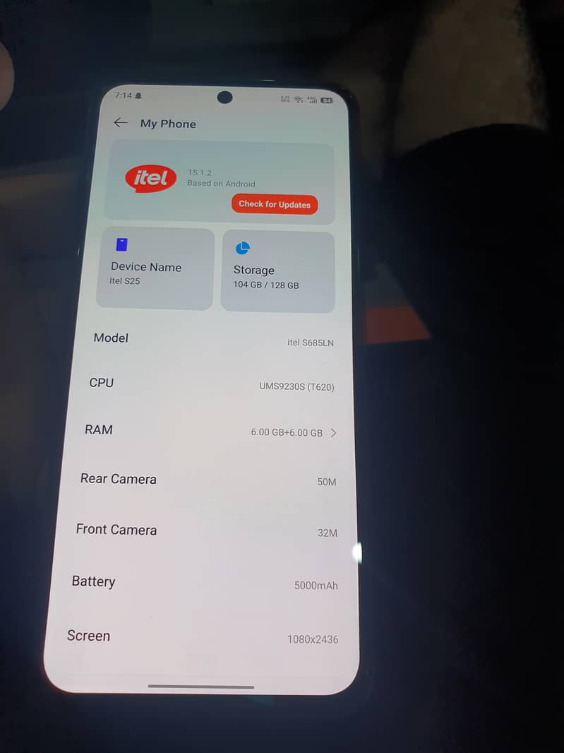 Itel S25 3