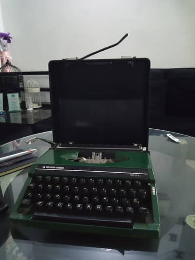 vintage typewriter