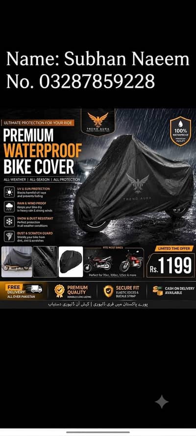 Waterproof Bike Cover for All Models