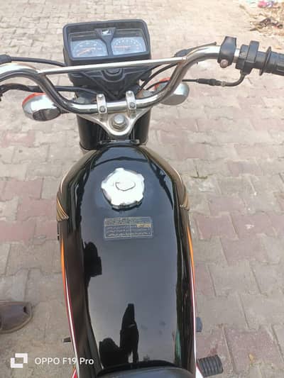 Honda 125 Model 22 All Panjab number