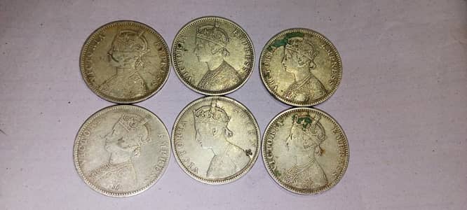 British India 1 rupee since 1900s