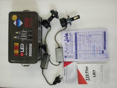 Car LED Headlights – Almost New | Warranty Available