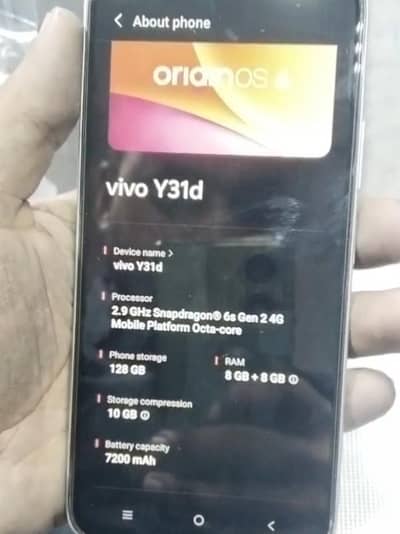Vivo Y31D 8+8/128