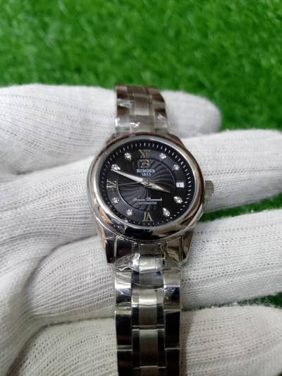 Brand New Binger Automatic Woman's Watch – Premium Stainless Steel