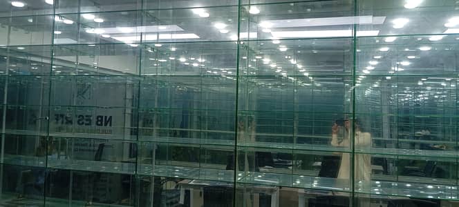 Cosmetics Shop Glass Display Shelves / Counter for Sale