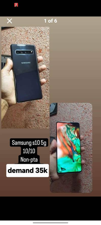 Samsung Mobile S10 5G