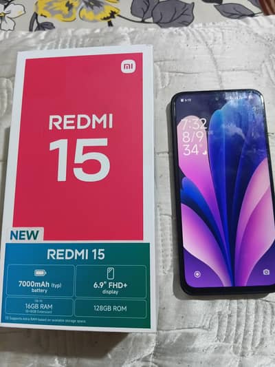 REDME  15 8+8/128 7month warranty