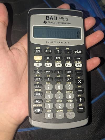 Financial BA calculater II plus 10/10 conditions