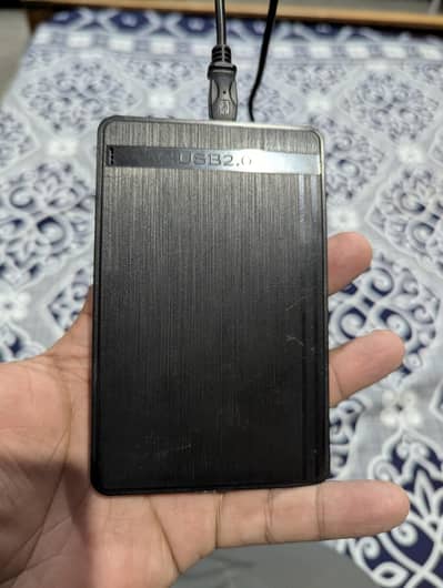 1 TB usb2.0 external hardrive HDD/SSD new condition only 2 days used