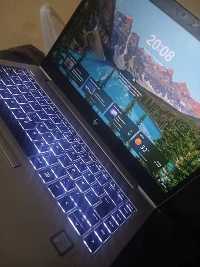 Core i5 8th generation RAM 8 GB ROM 256 HP elite book