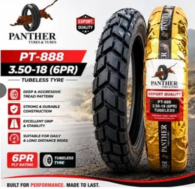Panther tubeless tyre Pt-888