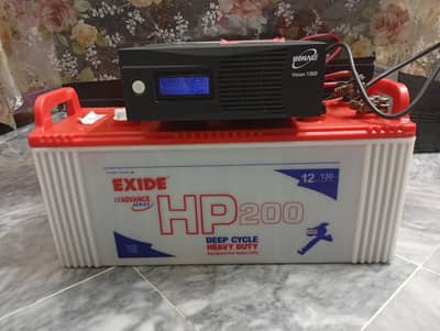 Homage company Ka ups and Exide bettary hp 200
