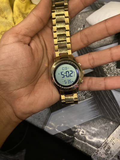 Al fajr watch golden