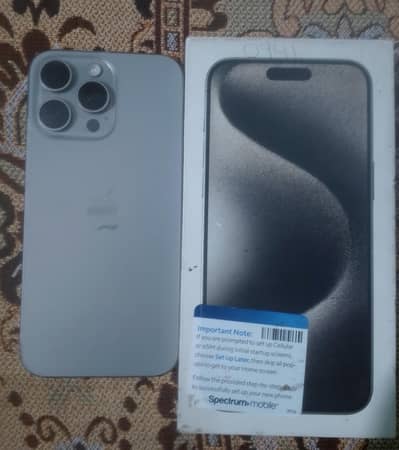Apple iPhone 15 Pro Max jv with box