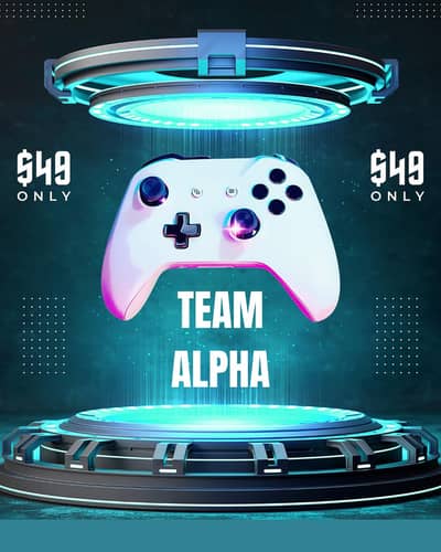 Professional Gaming Logo Design - PUBG FreeFire COD