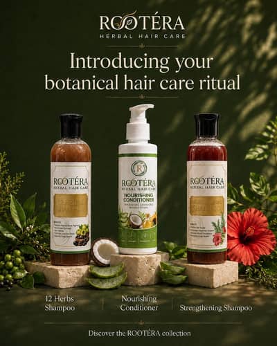 ROOTERA – HERBAL HAIR CARE
