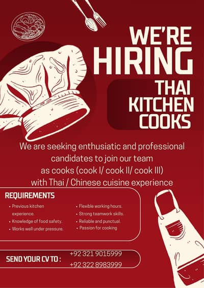 RESTAURANT JOBS AVAILABLE