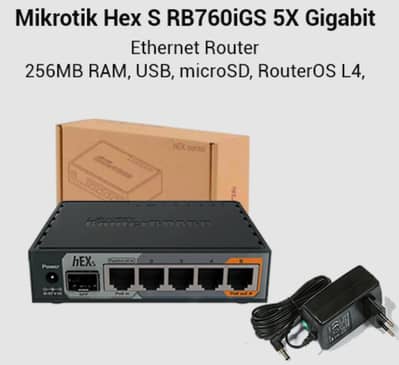 MikroTik RB760iGS hEX S RouterBOARD - Dual Core, 5x Gigabit