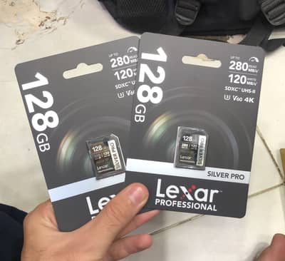 Lexar Professional Silver PRO 128GB SD Card
