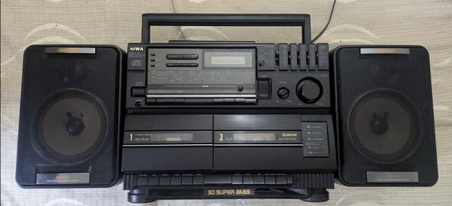 AIWA Component System Model CA-DW7 Vintage Audio Sound System