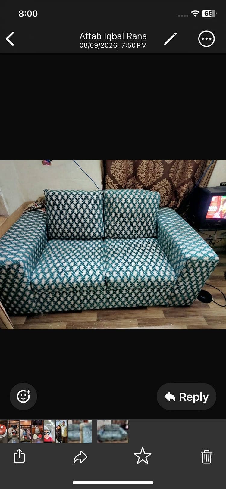 Sofa two seater 2