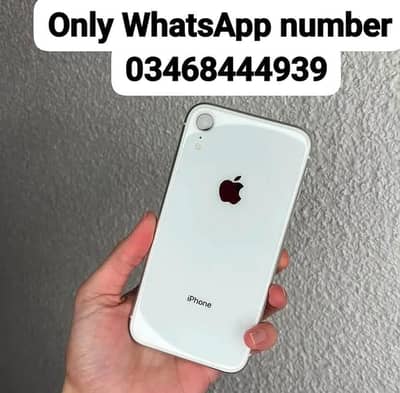 iPhone xr 128 GB tasvir ke upar number WhatsApp per raabta karo